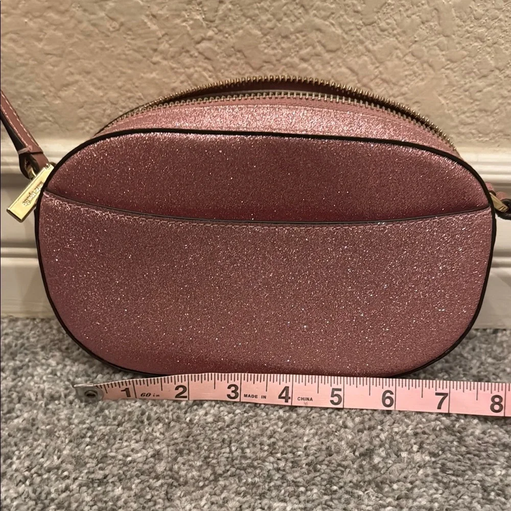 Kate Spade New York Pink Glitter Crossbody Bag